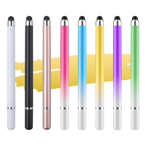 JTgugu 8 Stück Tablet Stift 2 in 1 Touchscreen Stift Gummi Stylus Touch Pen Stift Hohepräzision Kompatibel Mit alle Android iOS iPhone Tablet Handy iPad Samsung Huawei Xiaomi, Drawing & Writing usw JTgugu 8 Stück Tablet Stift 2 in 1 Touchscreen Stift Gummi Stylus Touch Pen Stift Hohepräzision Kompatibel Mit alle Android iOS iPhone Tablet Handy iPad Samsung Huawei Xiaomi, Drawing & Writing usw von JTgugu