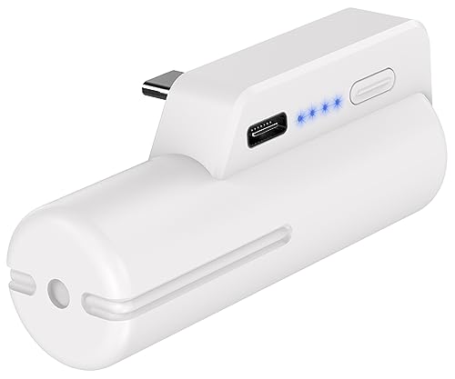 JUBOTY Akku-Pack für Meta Quest 2, schnell aufladende 5000mAh leichte tragbare VR Erweiterung Zubehör wiederaufladbare Power Bank mit Power-Anzeige für zusätzliche 2-4 Stunden Spielzeit (5000mAh,1PC) JUBOTY Akku-Pack für Meta Quest 2, schnell aufladende 5000mAh leichte tragbare VR Erweiterung Zubehör wiederaufladbare Power Bank mit Power-Anzeige für zusätzliche 2-4 Stunden Spielzeit (5000mAh,1PC) von JUBOTY