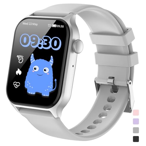 JUBUNRER Smartwatch Kinder Kinderuhr Jungen Mädchen Herzfrequenz Schlaftracker Schrittzähler Wecker Sport IP68 Wasserdicht Fitness Tracker Fitnessuhr Smart Watch Kinder Uhr Geschenke- für Teenager JUBUNRER Smartwatch Kinder Kinderuhr Jungen Mädchen Herzfrequenz Schlaftracker Schrittzähler Wecker Sport IP68 Wasserdicht Fitness Tracker Fitnessuhr Smart Watch Kinder Uhr Geschenke- für Teenager von JUBUNRER