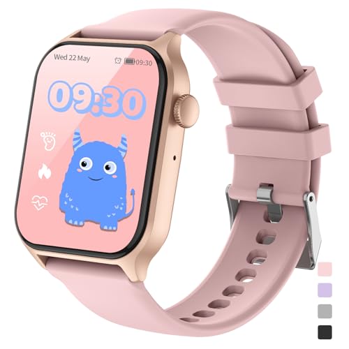 JUBUNRER Smartwatch Kinder Kinderuhr Jungen Mädchen Herzfrequenz Schlaftracker Schrittzähler Wecker Sport IP68 Wasserdicht Fitness Tracker Fitnessuhr Smart Watch Kinder Uhr Geschenke- für Teenager JUBUNRER Smartwatch Kinder Kinderuhr Jungen Mädchen Herzfrequenz Schlaftracker Schrittzähler Wecker Sport IP68 Wasserdicht Fitness Tracker Fitnessuhr Smart Watch Kinder Uhr Geschenke- für Teenager von JUBUNRER