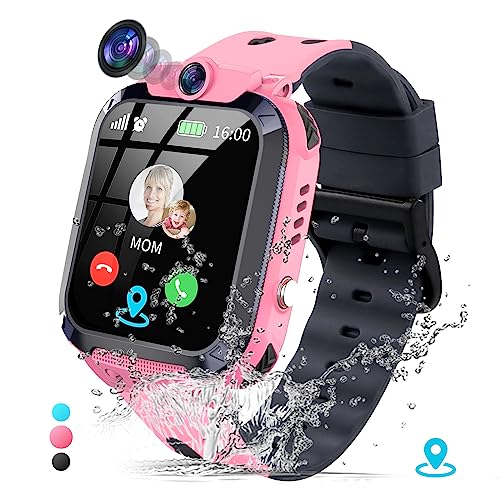JUBUNRER Smartwatch Kinder mit GPS und Telefon GPS Tracker Kinder Telefonuhr Wasserdicht IP68 Armbanduhr Junge Spiele Wecker SOS Armband Telefonuhrenuhren Mädchen Jungen Weihnachten Kindergeschenke JUBUNRER Smartwatch Kinder mit GPS und Telefon GPS Tracker Kinder Telefonuhr Wasserdicht IP68 Armbanduhr Junge Spiele Wecker SOS Armband Telefonuhrenuhren Mädchen Jungen Weihnachten Kindergeschenke von JUBUNRER