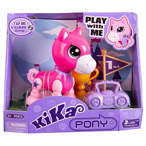 JUINSA 700023 Pony Interaktiv Kika 3 Farben Sortiert, bunt von JUINSA
