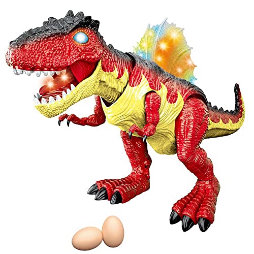 JUINSA - Dinosaurier Rex Anda, Licht und Sound 44 cm, Mehrfarbig (701229) von JUINSA