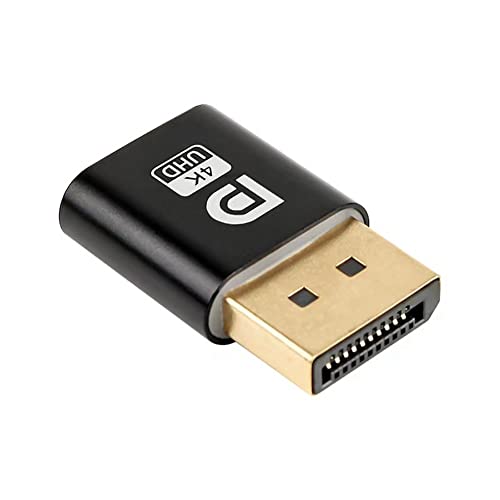 JUJNE 4K Displayport Dummy Plug DP Virtual Display Adapter EDID Headless Ghost Emulator für PC Grafikkarte JUJNE 4K Displayport Dummy Plug DP Virtual Display Adapter EDID Headless Ghost Emulator für PC Grafikkarte von JUJNE