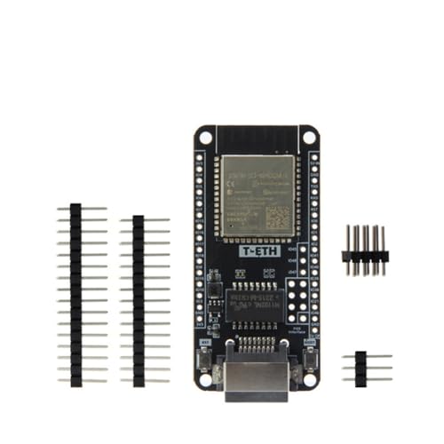 JUJNE T-ETH-Lite Entwicklungsboard W5500 Ethernet-Modul ESP32-S3-WROOM Unterstützung TF Erweiterbare Power POE Shield H674 PCB 1 Satz von JUJNE