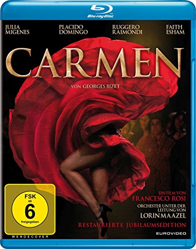 Carmen (OmU) - Restaurierte Jubiläumsedition [Blu-ray] von JULIA MIGENES-JOHNSON/PLACIDO DOMINGO