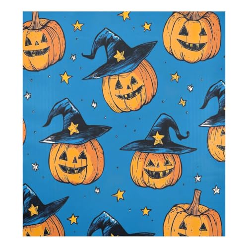 JUMBEAR Halloween-Kürbis-Geschirrspüler-Magnetabdeckung, wasserdicht, magnetischer Aufkleber, Kühlschrankmagnet, Dekoration, Heimschrank, Aufkleber, Haushaltsgeräte, Aufkleber für Zuhause, Küche, 58,4 von JUMBEAR