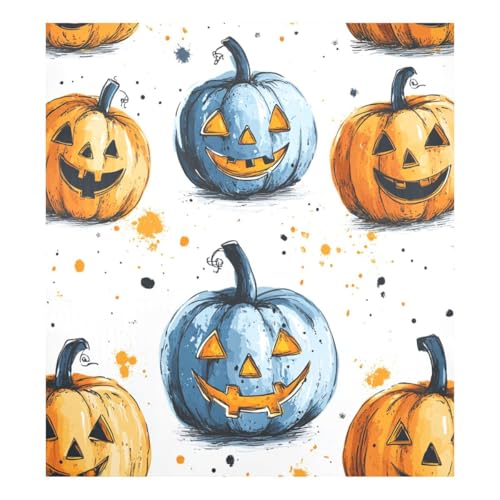 JUMBEAR Halloween-Kürbisse und Sterne, Geschirrspüler-Magnetabdeckung, wasserdicht, magnetischer Aufkleber, Kühlschrankmagnet, Dekoration, Heimschrank, Aufkleber, Haushaltsgeräte, Aufkleber für von JUMBEAR