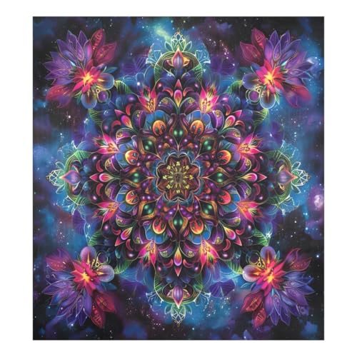 JUMBEAR Wunderschöner Mandala-Muster, Geschirrspüler-Magnetabdeckung, wasserdicht, magnetisch, Kühlschrankmagnet, Dekoration, Heimschrank, Aufkleber, Haushaltsgeräte, Aufkleber für Zuhause, Küche, von JUMBEAR