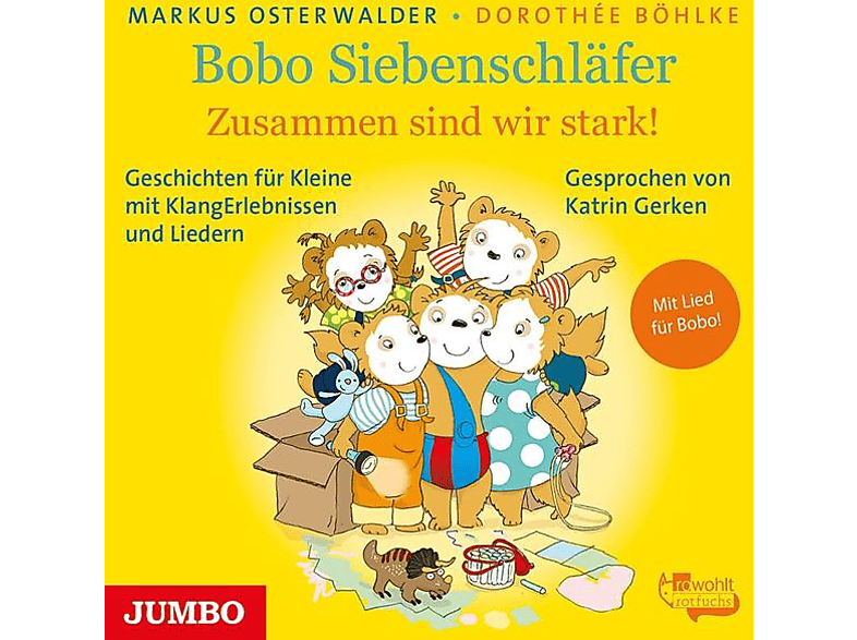 Markus Osterwalder - Bobo Siebenschläfer: Zusammen sind wir stark! (CD) von JUMBO NEUE