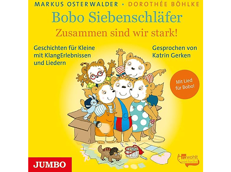 Markus Osterwalder - Bobo Siebenschläfer.Zusammen Sind Wir Stark! (CD) von JUMBO NEUE