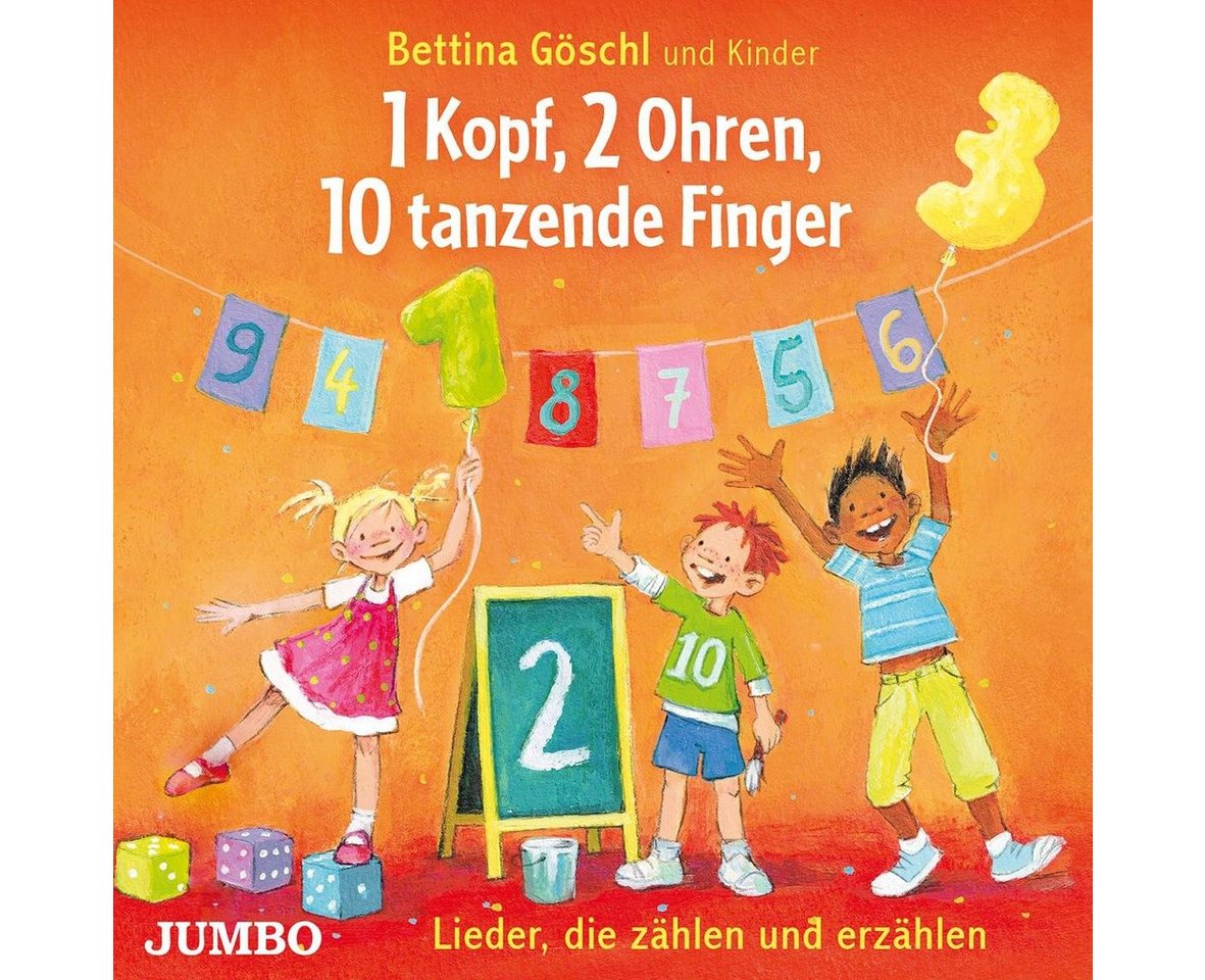 JUMBO Verlag Hörspiel-CD 1 Kopf, 2 Ohren, 10 tanzende Finger, Audio-CD von JUMBO Verlag