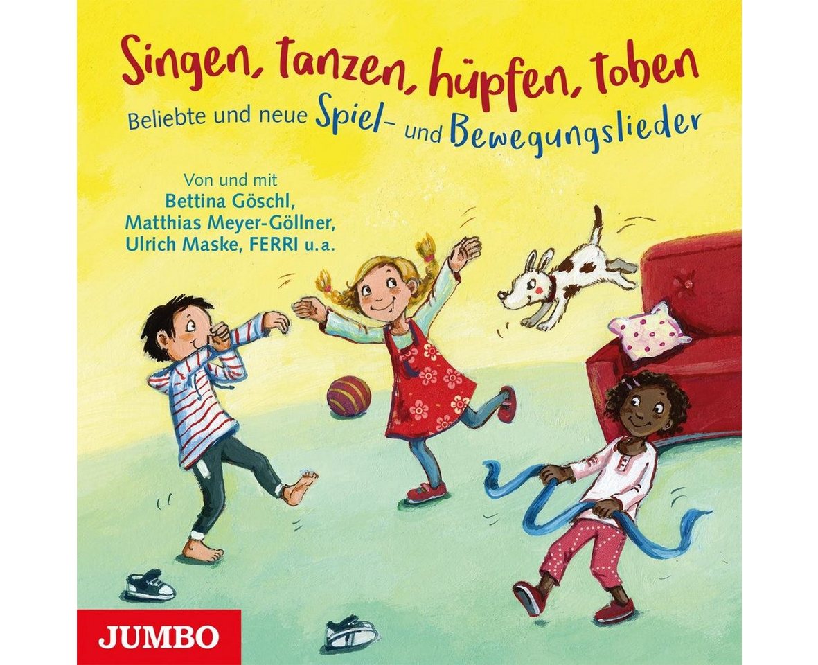 JUMBO Verlag Hörspiel-CD Singen, tanzen, hüpfen, toben, Audio-CD von JUMBO Verlag