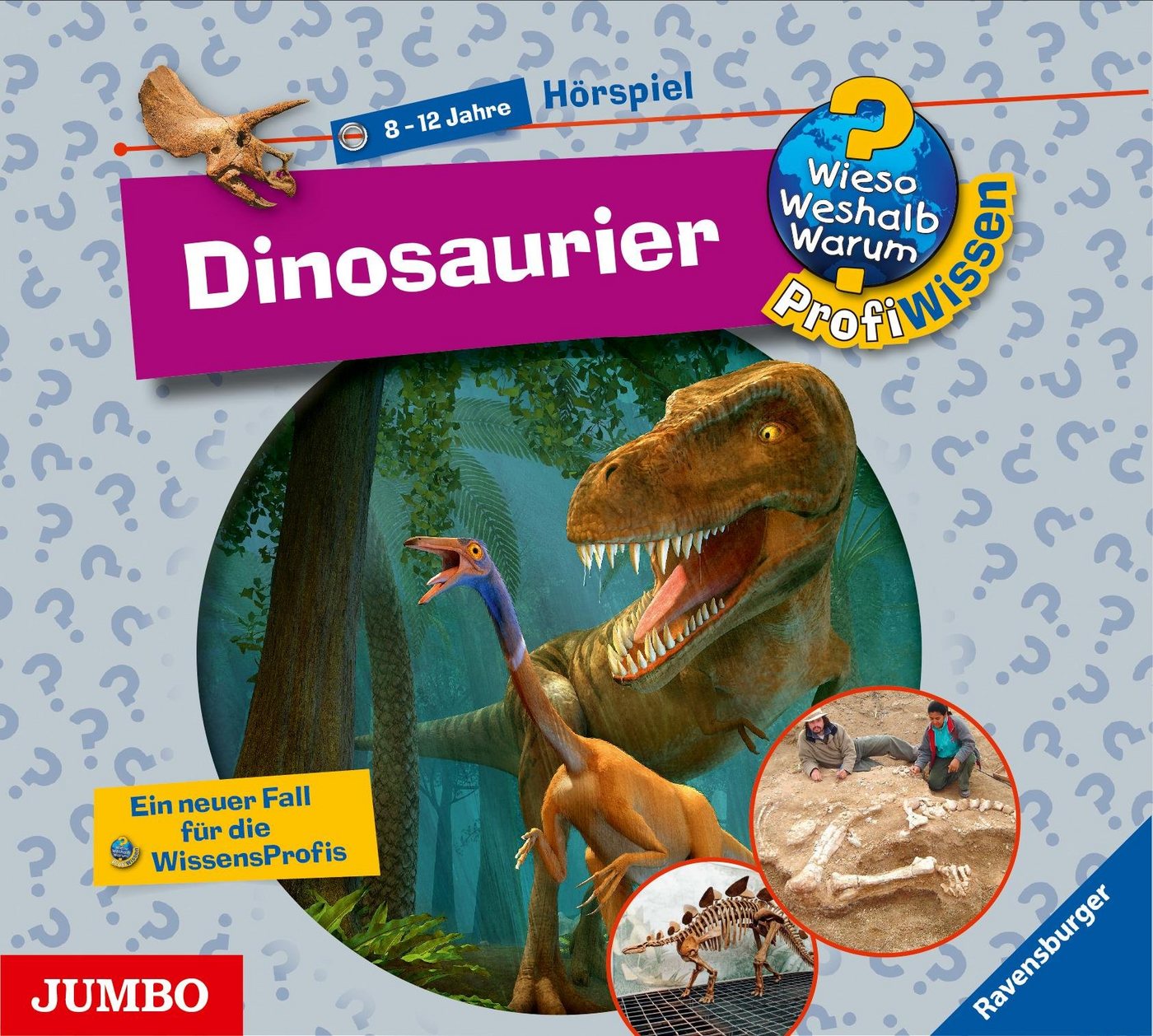 JUMBO Verlag Hörspiel-CD Wieso? Weshalb? Warum? ProfiWissen. Dinosaurier, Audio-CD von JUMBO Verlag