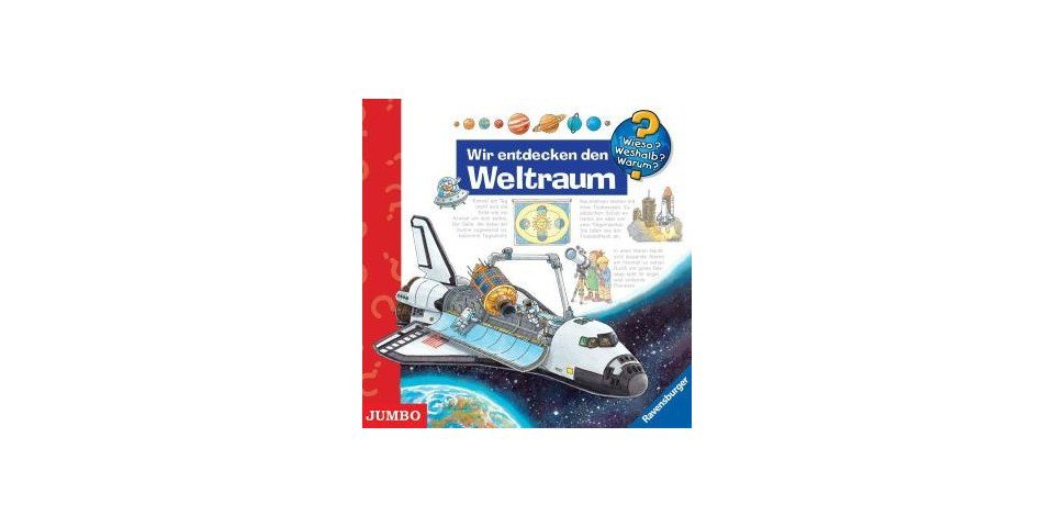 JUMBO Verlag Hörspiel-CD Wir entdecken den Weltraum, Audio-CD von JUMBO Verlag