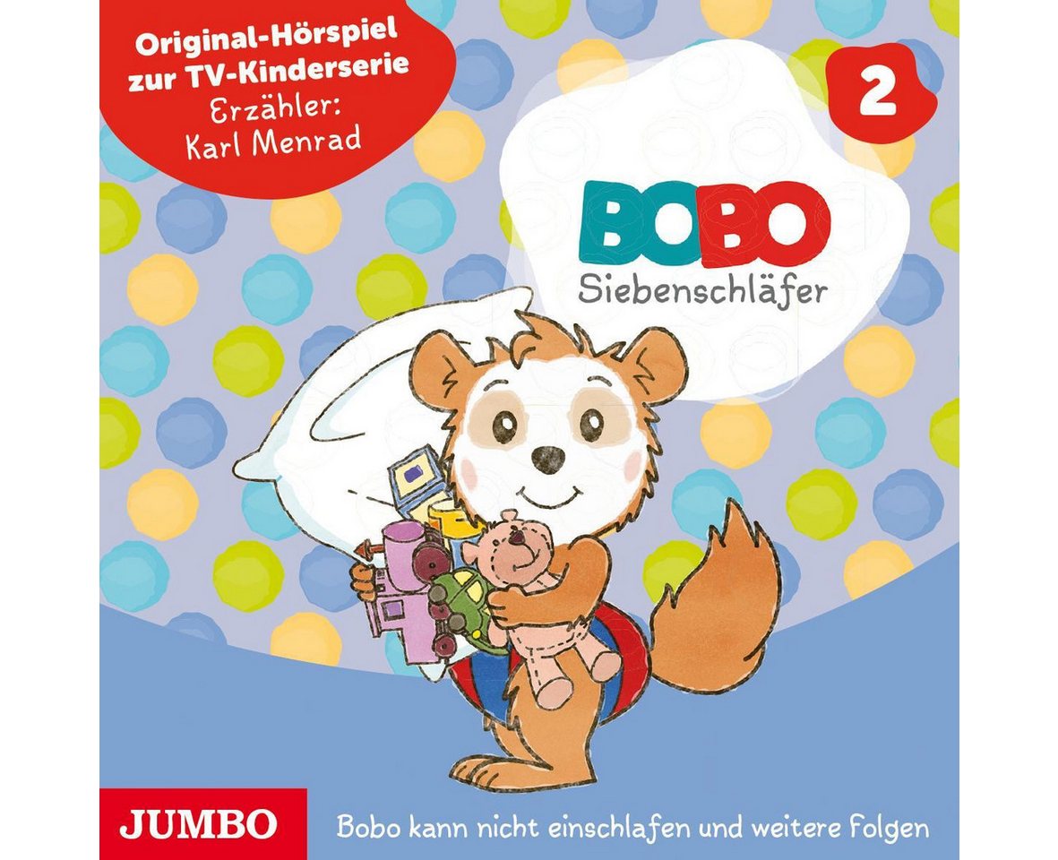 JUMBO Verlag Hörspiel Die ersten Abenteuer von Bobo Siebenschläfer 02 von JUMBO Verlag
