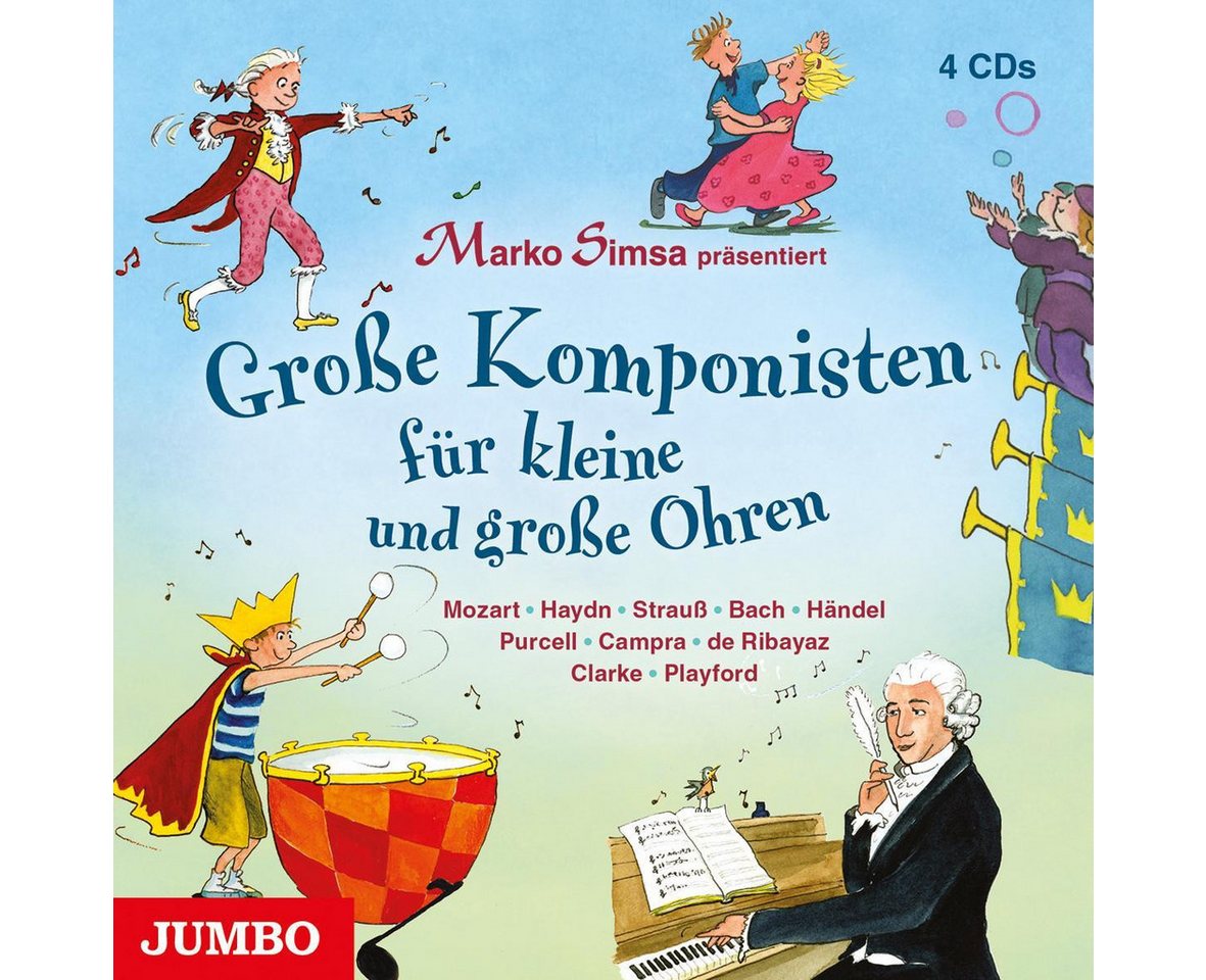 JUMBO Verlag Hörspiel Große Komponisten für kleine und große Ohren von JUMBO Verlag