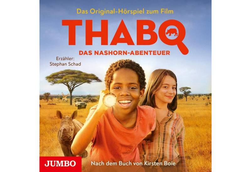 JUMBO Verlag Hörspiel Thabo. Das Nashorn-Abenteuer. Das Original-Hörspiel zum Film von JUMBO Verlag