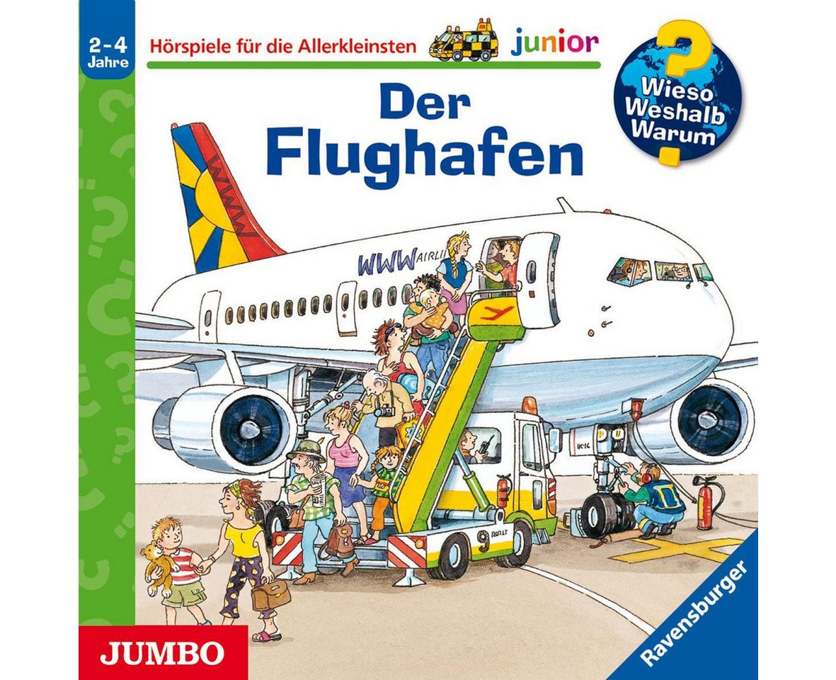 Hörspiel Wieso? Weshalb? Warum? - Junior. Der Flughafen von JUMBO Verlag