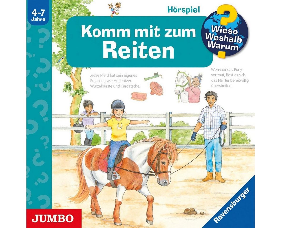 JUMBO Verlag Hörspiel Wieso? Weshalb? Warum? Komm mit zum Reiten von JUMBO Verlag