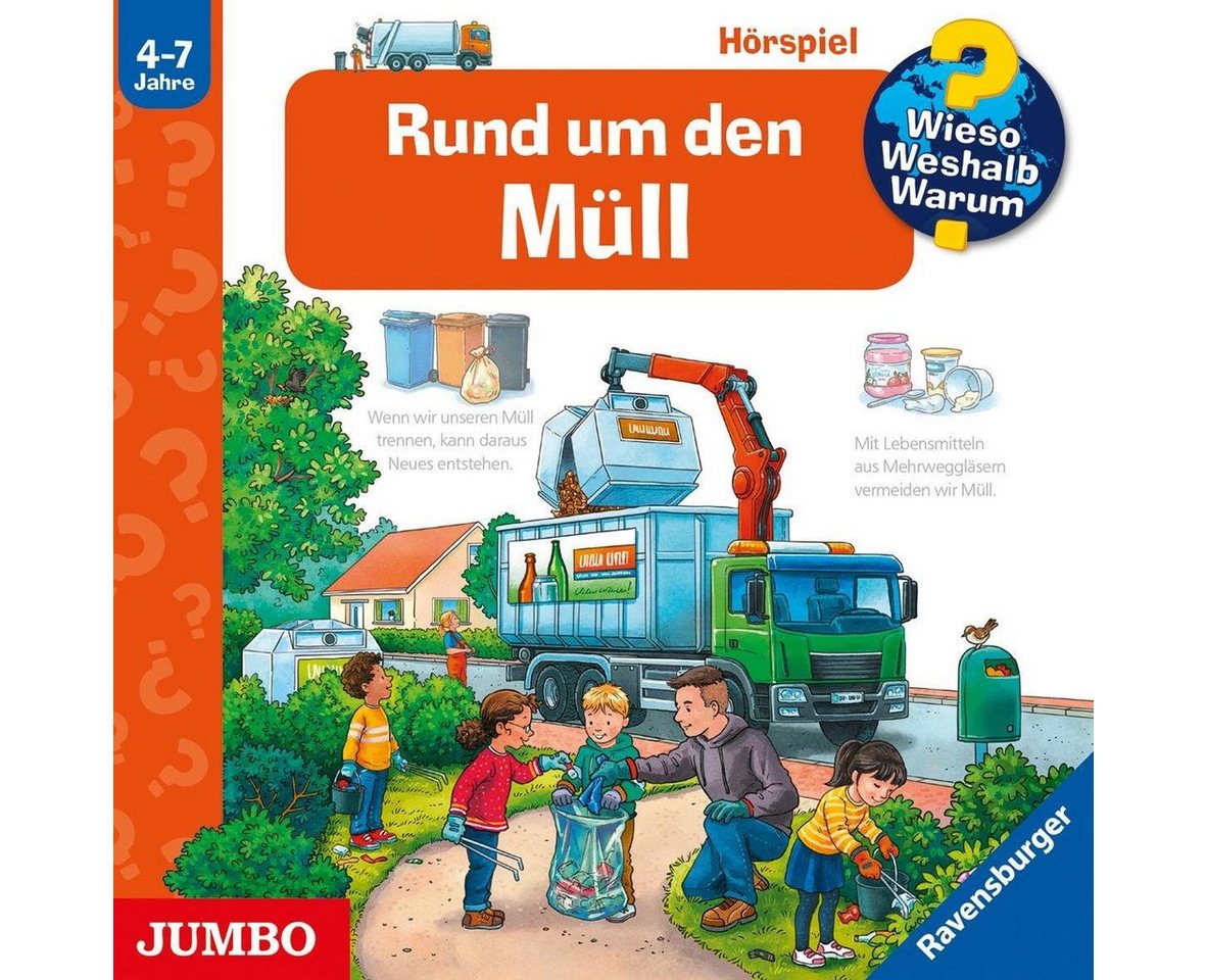 JUMBO Verlag Hörspiel Wieso? Weshalb? Warum? Rund um den Müll von JUMBO Verlag