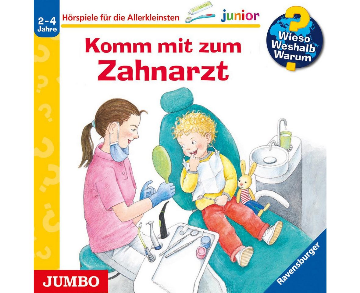 JUMBO Verlag Hörspiel Wieso? Weshalb? Warum? junior. Komm mit zum Zahnarzt von JUMBO Verlag