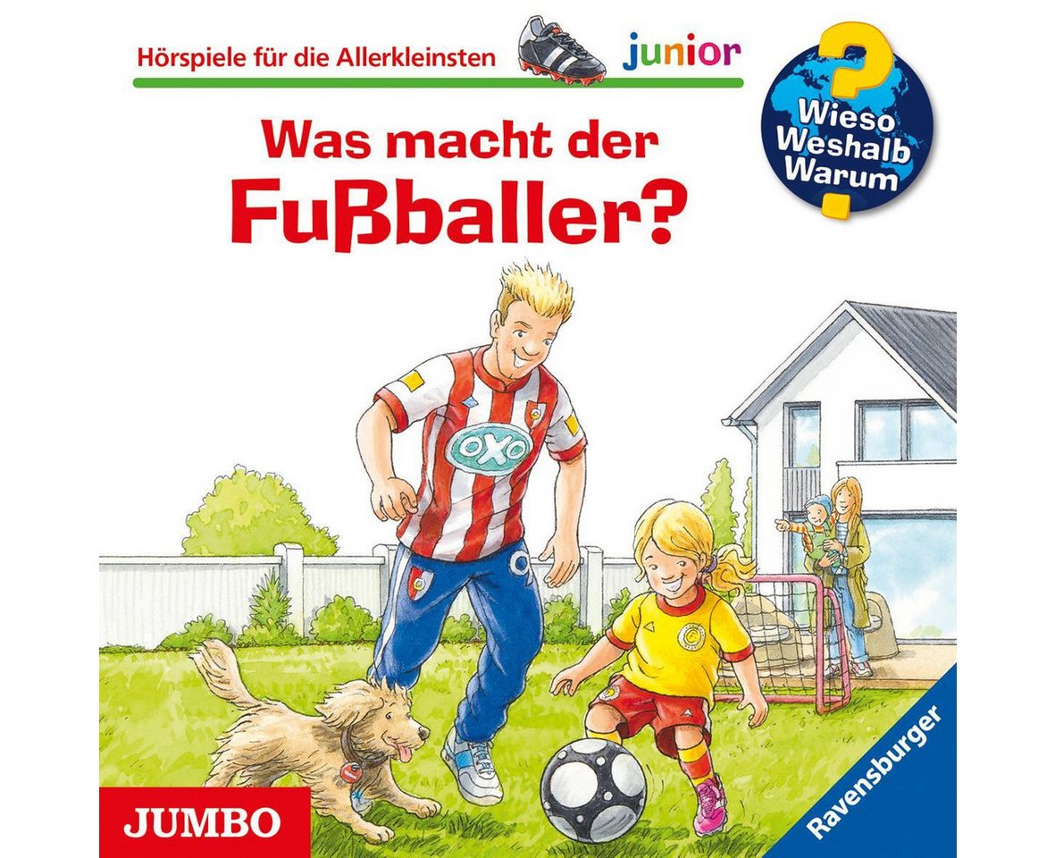 JUMBO Verlag Hörspiel Wieso? Weshalb? Warum? junior. Was macht der Fußballer? von JUMBO Verlag