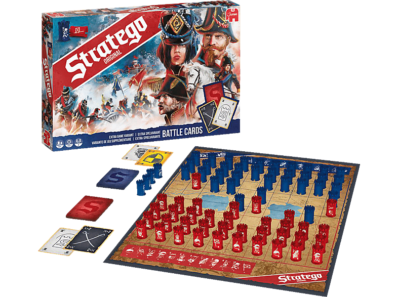 JUMBO 19958 Stratego Original Brettspiel Mehrfarbig von JUMBO