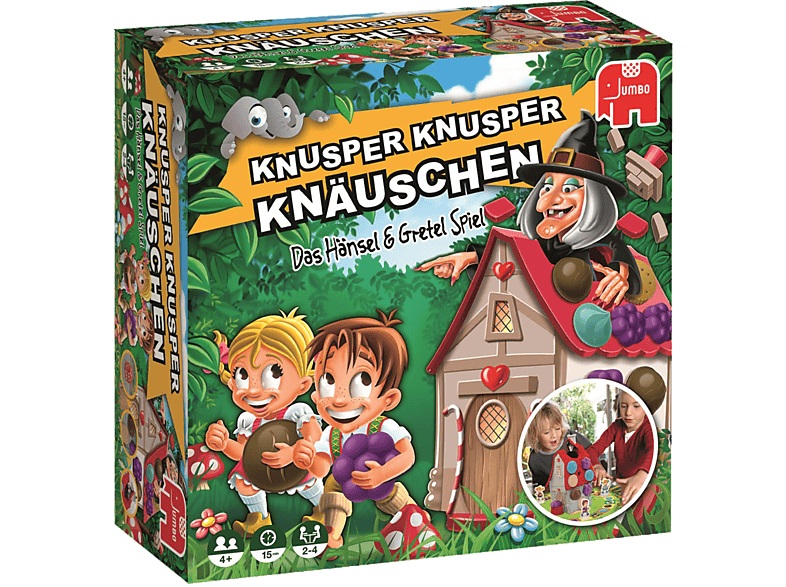 JUMBO Knusper Knauschen Kinderspiel Mehrfarbig von JUMBO