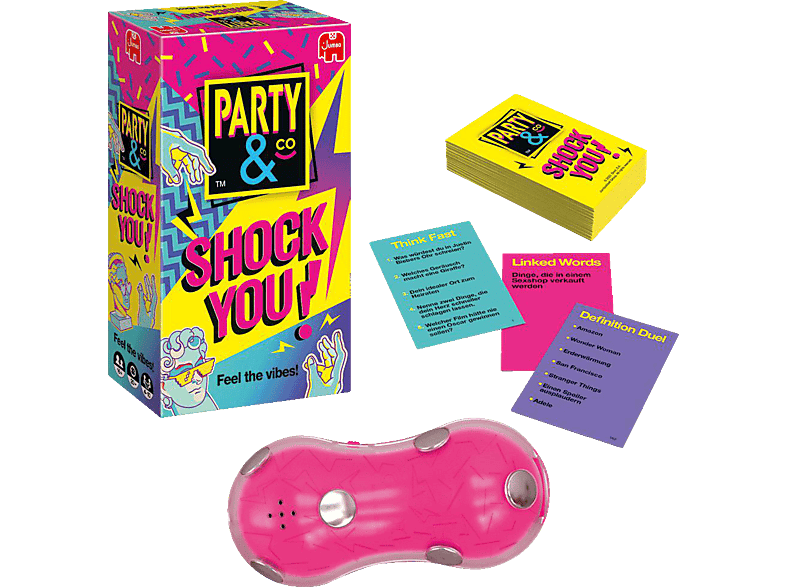 JUMBO Party & Co. Shock You DACH Brettspiel Mehrfarbig von JUMBO