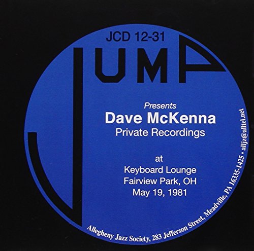 Dave McKenna - Private Recordings Keyboard Loung von JUMP