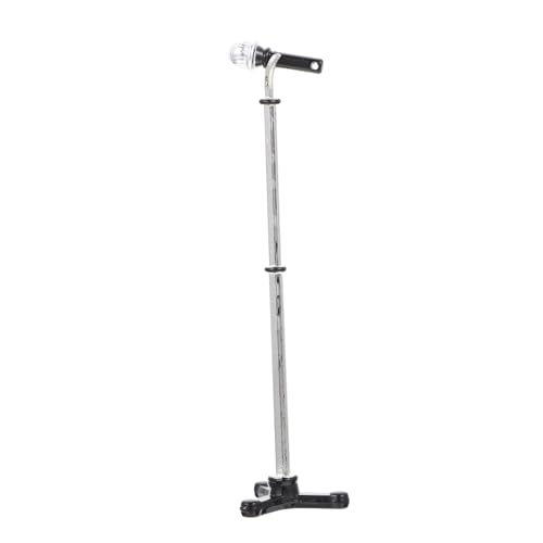 JUMPLAWN 1 Satz Mini -Mikrofonstand Mini- -Mikrofon- simuliertes Minimikrofon Mini-Mikrofon-Modell Mini- -Hausdekorationen Mini -Artikel Zinklegierung Black von JUMPLAWN