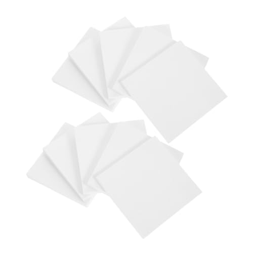 JUMPLAWN 10 -notizbuch Krankenpflege Schulmaterial Leere Notizblöcke Server-notizblöcke Schulsachen Hinweis Pads Klein Leeres Blatt Anmerkungszubehör College-schulbedarf Papier Weiß von JUMPLAWN