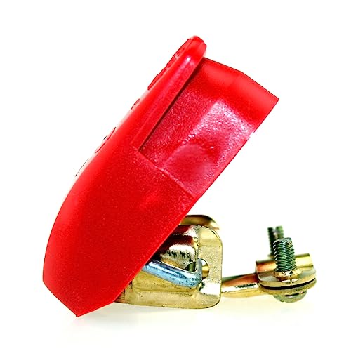 JUMPLAWN 2Stücke Autobatterie Schnellklemmen Hochbelastbare Batterieklemmen mit Schutzabdeckungen Robuste Verbindung für Auto Caravan und Boot Kabelgröße JUMPLAWN 2Stücke Autobatterie Schnellklemmen Hochbelastbare Batterieklemmen mit Schutzabdeckungen Robuste Verbindung für Auto Caravan und Boot Kabelgröße von JUMPLAWN