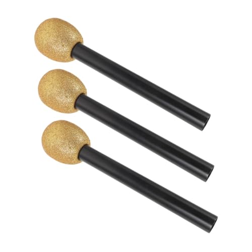 JUMPLAWN 3Stücke Teiliges Mikrofon Glitter Mikrofon Requisiten Für Geburtstagsfeiern Mikrofone Für Jungen Und Langlebig Und Hautfreundlich JUMPLAWN 3Stücke Teiliges Mikrofon Glitter Mikrofon Requisiten Für Geburtstagsfeiern Mikrofone Für Jungen Und Langlebig Und Hautfreundlich von JUMPLAWN