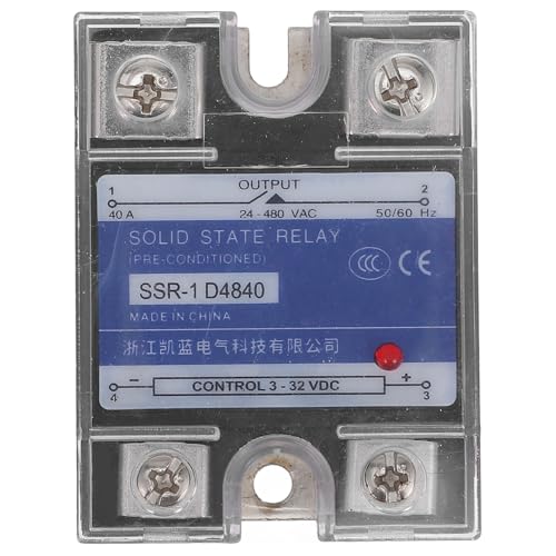 JUMPLAWN 40A Dc Steuerung Halbleiterrelais mit Schutzabdeckung Einphasige Gleichstromsteuerung für Stabile Spannungsversorgung und Präzise Frequenzregelung JUMPLAWN 40A Dc Steuerung Halbleiterrelais mit Schutzabdeckung Einphasige Gleichstromsteuerung für Stabile Spannungsversorgung und Präzise Frequenzregelung von JUMPLAWN