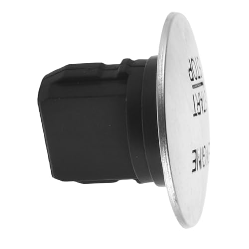 JUMPLAWN Auto-startknopf Sicherheitsverriegelungsschalter Sofortiger Knopfschalter Anlasser Zündschalter Zündungsdeckel Des Motors Starterknopf Optima-zündschalter Auto-taste Plastik Silver von JUMPLAWN