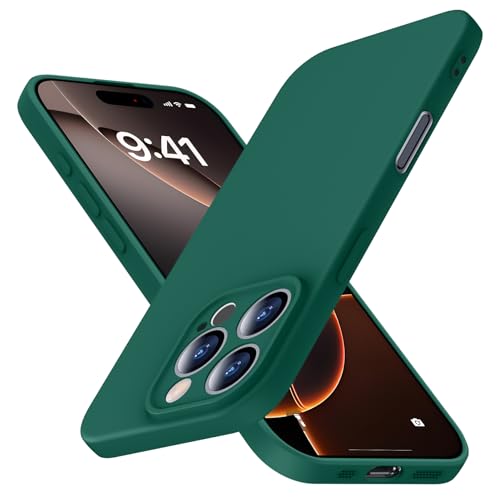 JUNAUTTB JUS01-222 Schutzhülle für iPhone 16 Pro Max, Flüssigsilikon, Rundumschutz, weich, stoßfest, kratzfest, schlanke Passform, langlebig, 17,5 cm, Armeegrün JUNAUTTB JUS01-222 Schutzhülle für iPhone 16 Pro Max, Flüssigsilikon, Rundumschutz, weich, stoßfest, kratzfest, schlanke Passform, langlebig, 17,5 cm, Armeegrün von JUNAUTTB