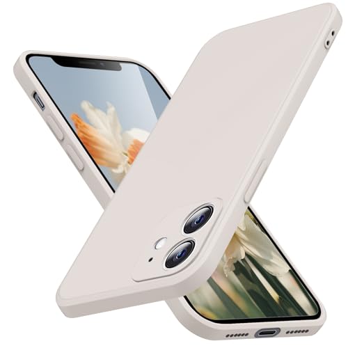 JUNAUTTB JUS01-232 Schutzhülle für iPhone 11, Flüssigsilikon, Rundumschutz, weich, stoßfest, kratzfest, schlanke Passform, langlebig, 15,5 cm, Weiß JUNAUTTB JUS01-232 Schutzhülle für iPhone 11, Flüssigsilikon, Rundumschutz, weich, stoßfest, kratzfest, schlanke Passform, langlebig, 15,5 cm, Weiß von JUNAUTTB