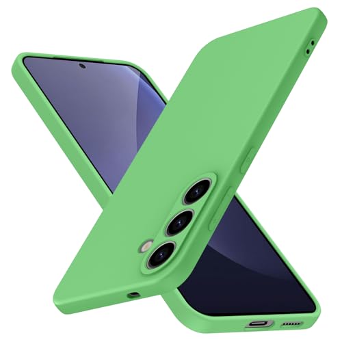 JUNAUTTB JUS01-237 Schutzhülle für Samsung Galaxy S25, Flüssigsilikon, Rundumschutz, weich, stoßfest, kratzfest, schlanke Passform, langlebig, Grün JUNAUTTB JUS01-237 Schutzhülle für Samsung Galaxy S25, Flüssigsilikon, Rundumschutz, weich, stoßfest, kratzfest, schlanke Passform, langlebig, Grün von JUNAUTTB