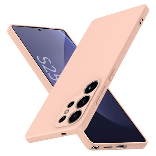 JUNAUTTB JUS01-251 Schutzhülle für Samsung Galaxy S25 Ultra, Flüssigsilikon, Rundumschutz, weich, stoßfest, kratzfest, schlanke Passform, langlebig, Rosa JUNAUTTB JUS01-251 Schutzhülle für Samsung Galaxy S25 Ultra, Flüssigsilikon, Rundumschutz, weich, stoßfest, kratzfest, schlanke Passform, langlebig, Rosa von JUNAUTTB