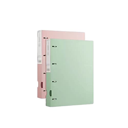 ordner Aktenordner, Datenklassifizierung, Bindeklammer, A4-Einsatz, transparentes Informationsbuch, vier Löcher, gestanzt, Flipchart-Ordner, Organizer (2 Stück) büro ordner(B) von JUNCHENG1008