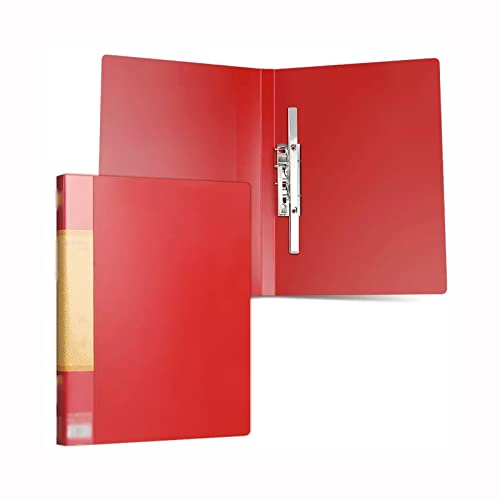 ordner Rote faltbare Abdeckung Klemmbrett Datenordner Starker Einzelordner Vertragsordner Organizer Bericht Präsentation Binder Bürobedarf (5/10 Stück) büro ordner(5 pack) von JUNCHENG1008