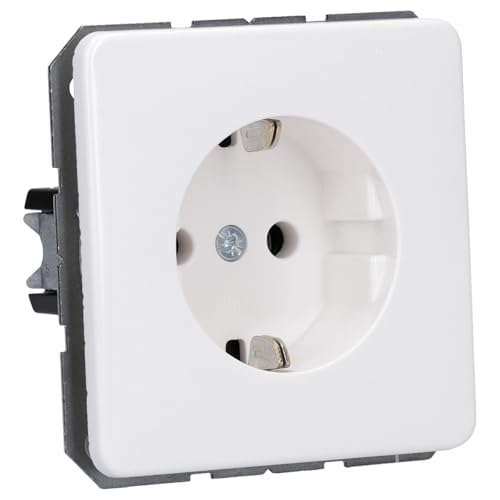 JUNG CD1520WW SCHUKO Steckdose (Duroplast) Alpinweiß Serie CD von JUNG