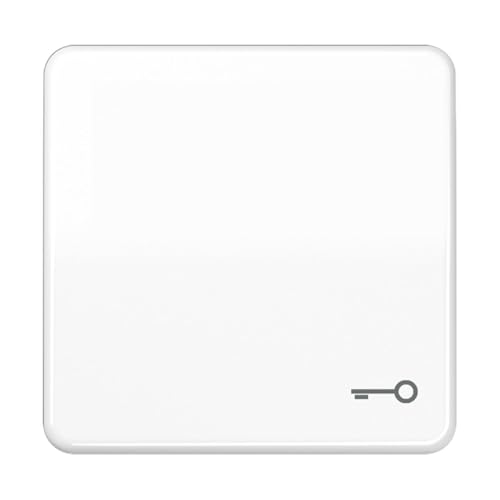JUNG CD590TWW Wippe m. Symbol "Tuer" (Duroplast) Alpinweiß Serie CD von JUNG