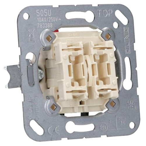JUNG 505U Serien-Wipp-Schalter, 250 V von JUNG