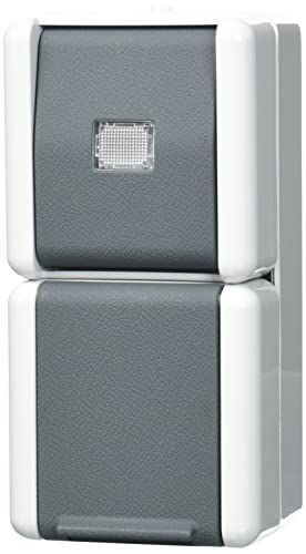 Jung 871W SCHUKO-Steckdose mitTaster 1pol.Schlieáer Jung 871W SCHUKO-Steckdose mitTaster 1pol.Schlieáer von JUNG