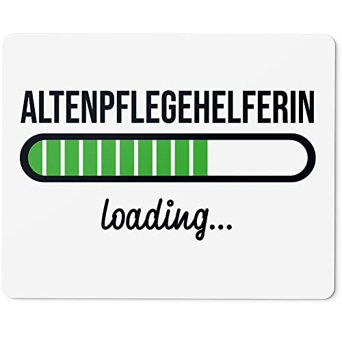 JUNIWORDS Mauspad Mousepad, Altenpflegehelferin Loading (6186194) von JUNIWORDS