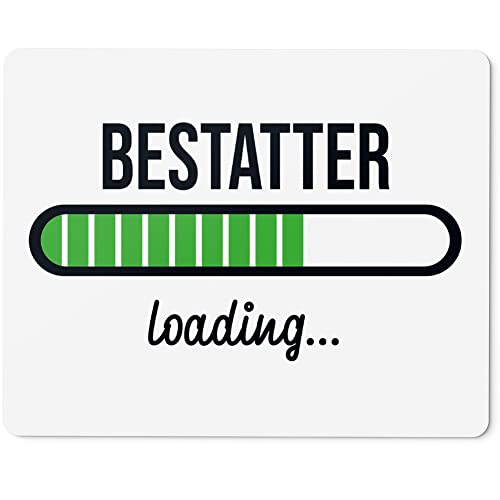JUNIWORDS Mauspad Mousepad, Bestatter Loading (6189008) von JUNIWORDS