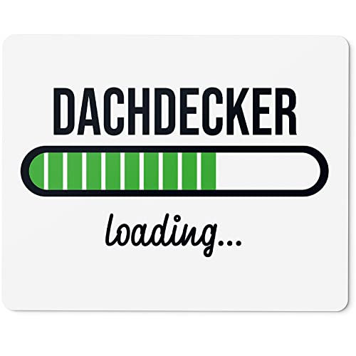 JUNIWORDS Mauspad Mousepad, Dachdecker Loading (6191640) von JUNIWORDS